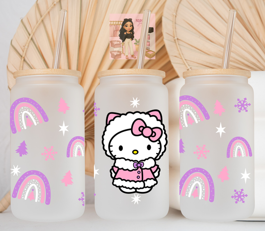 HK Boho Christmas UvDTF cup wraps