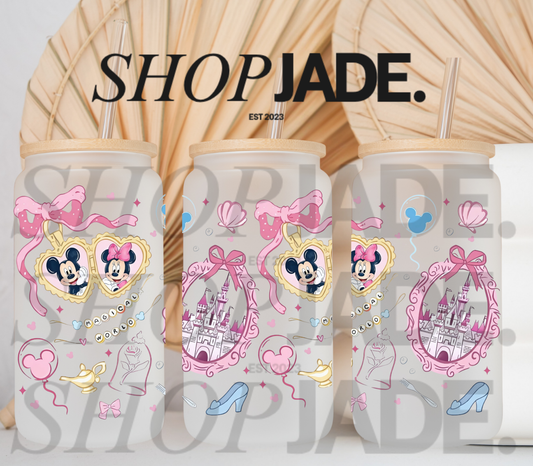 Magical Couple Pink Blue UvDTF Cup Wraps