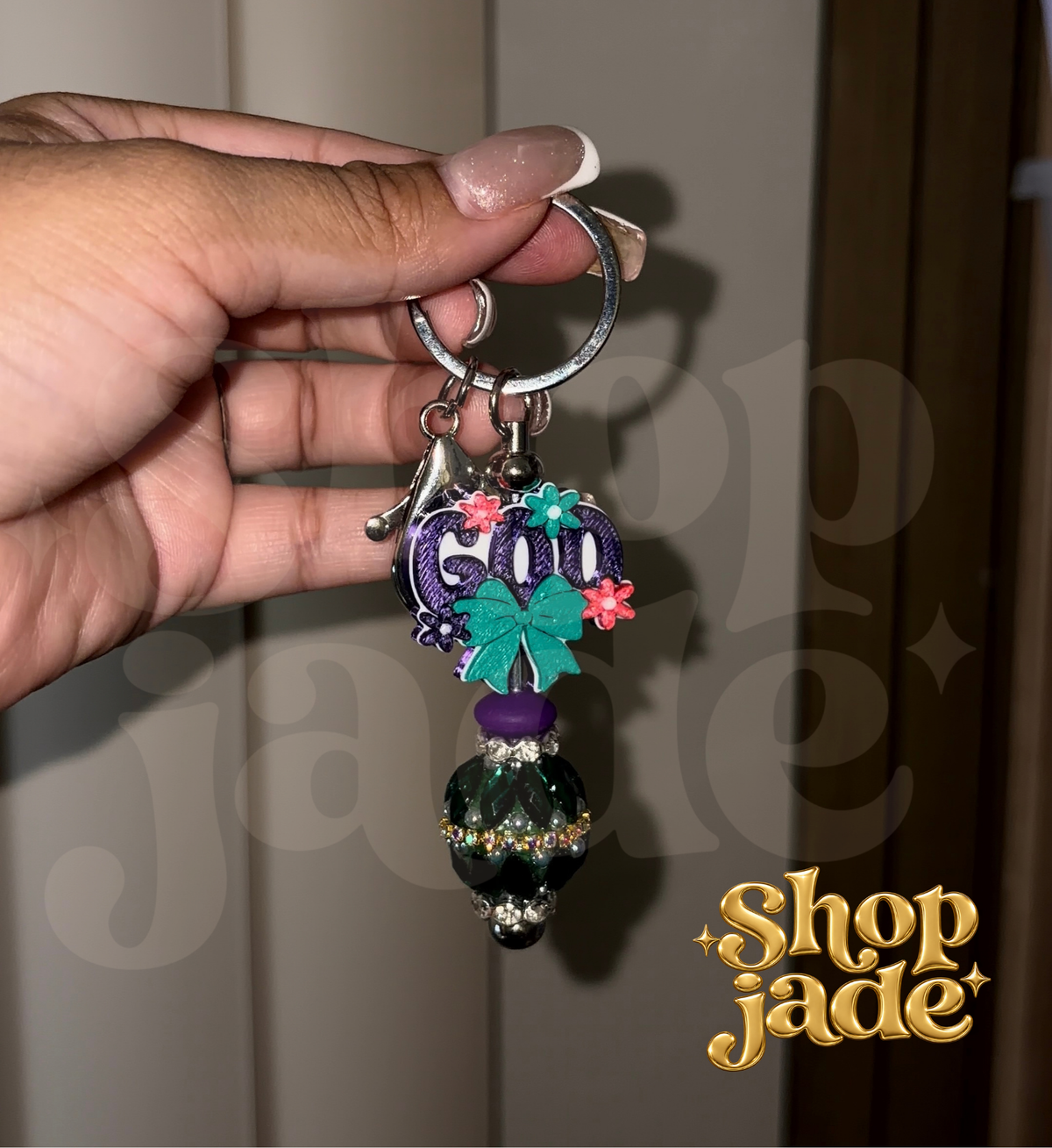 God Floral Pen Toppers