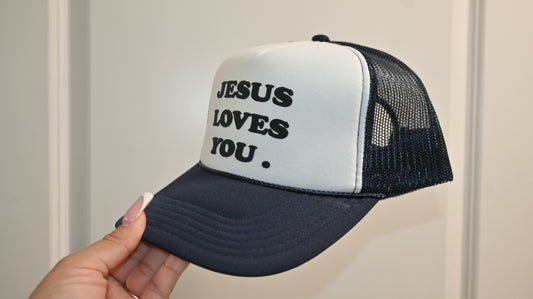 Jesus Loves You Trucker Hat
