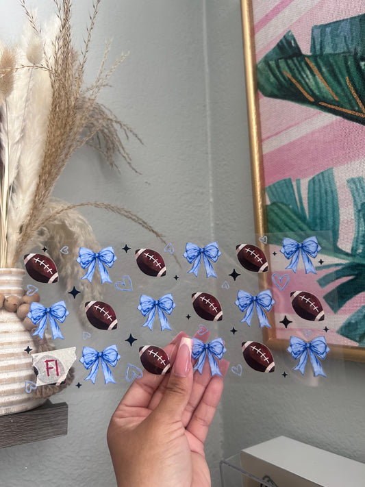 Football Coquette UVDTF Wrap