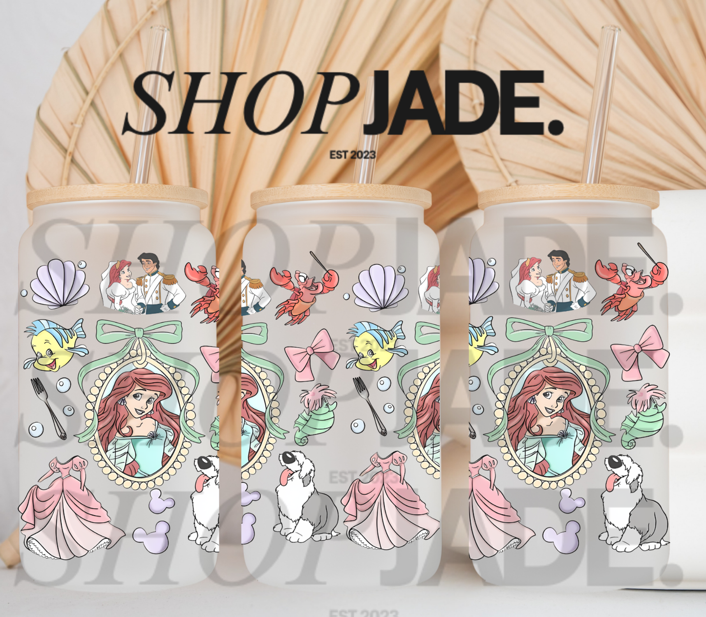 Pastel Mermaid Friends Uv DTF Cup Wraps