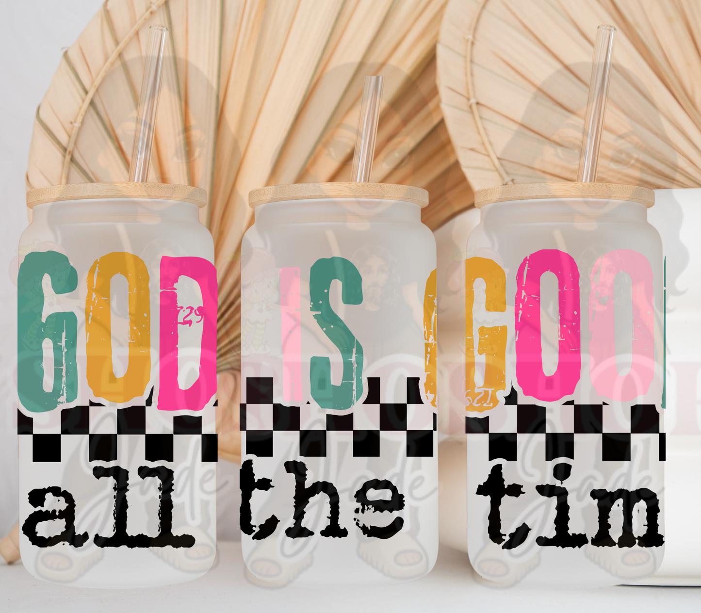 God is Good Color Uv DTF Cup Wraps