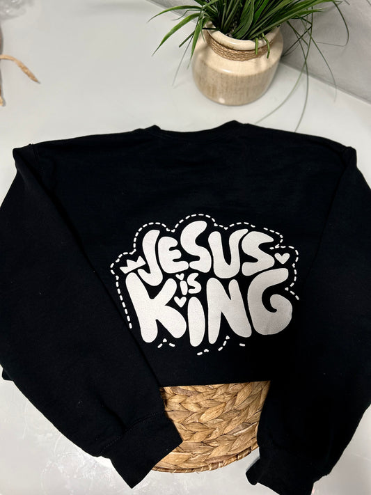 Jesus is King Crewneck