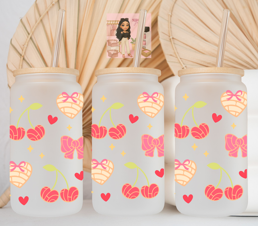 Coquette Conchita Cherries UvDTF cup wraps