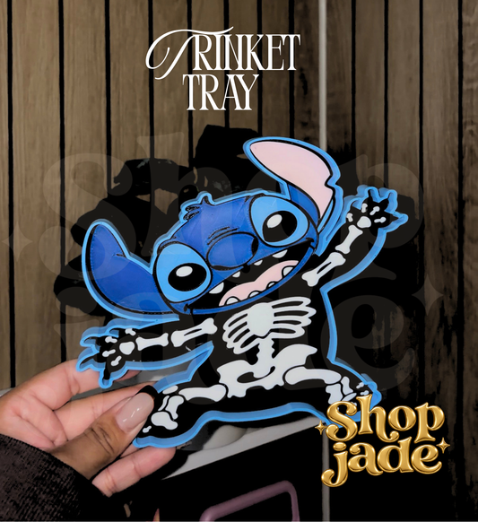 Skellie Blue Man Trinket Tray