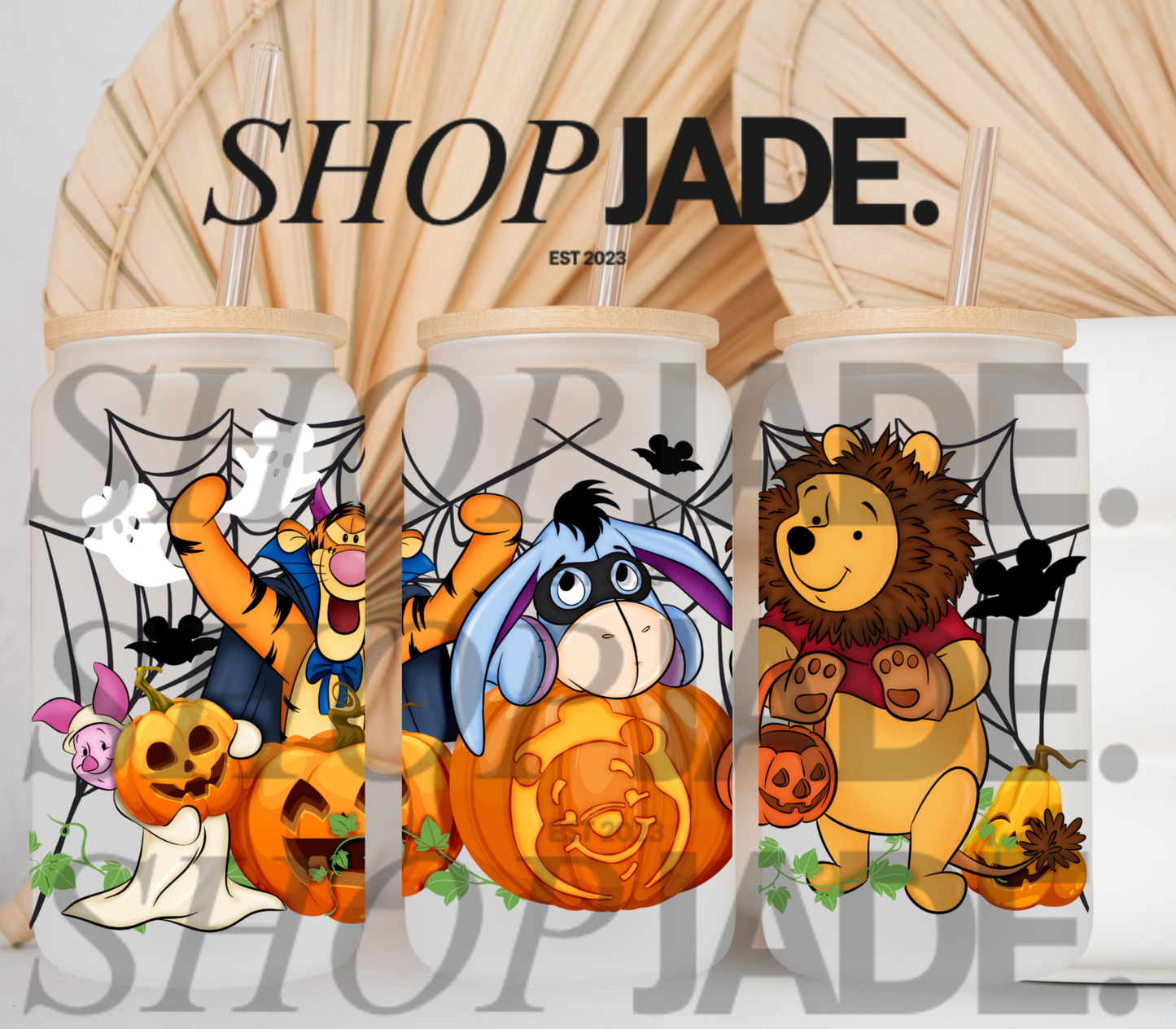 Bear Friends Costumes Halloween UvDTF Cup Wraps