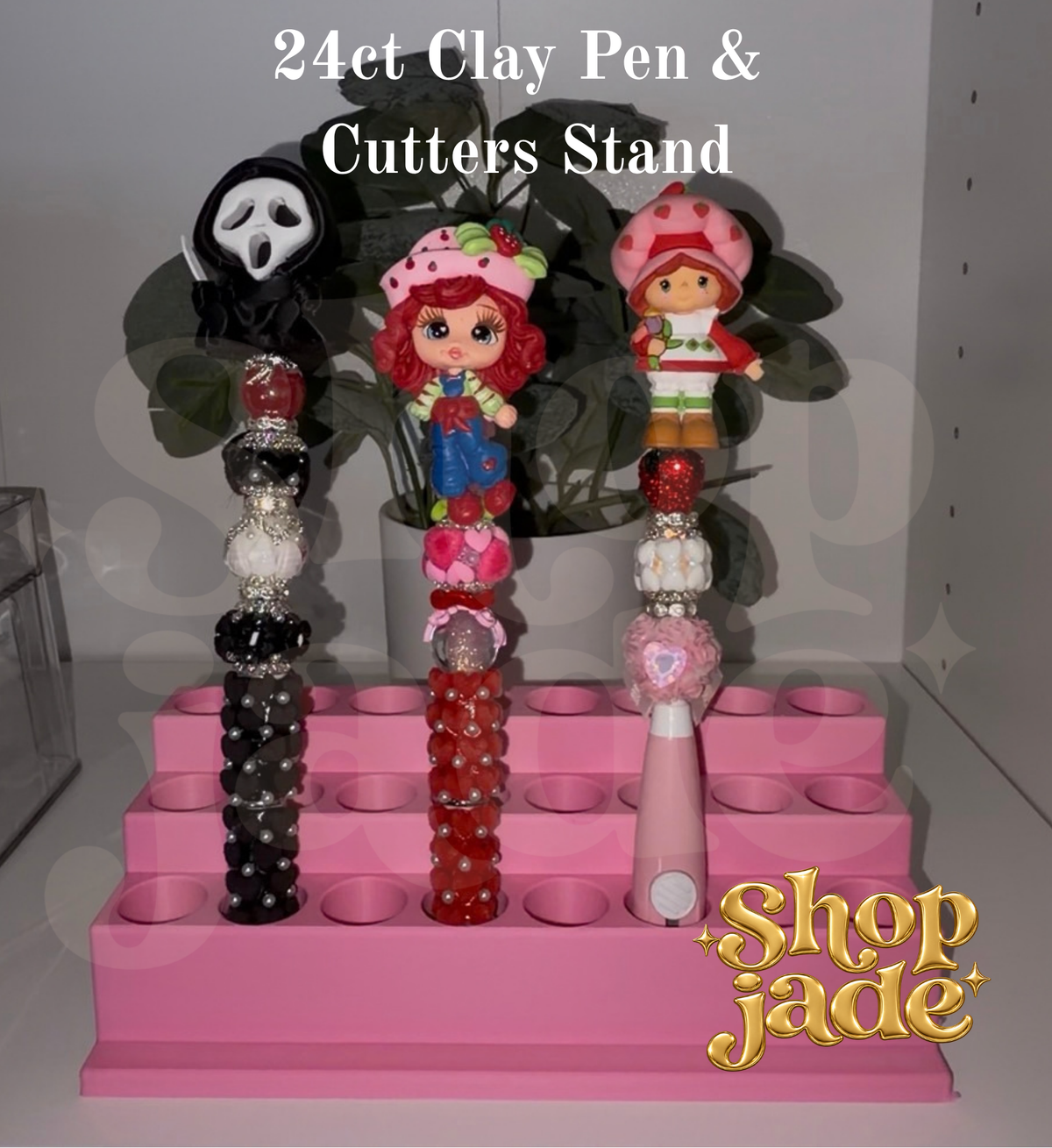 24ct Clay Pen/ Box Cutters Display