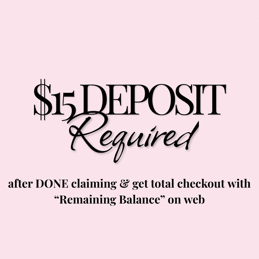 LIVE Deposit *Required First*