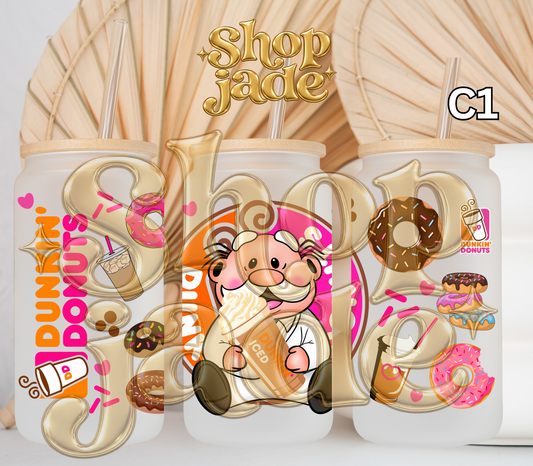 C1 Coffee & Simi UvDTF Cup Wraps