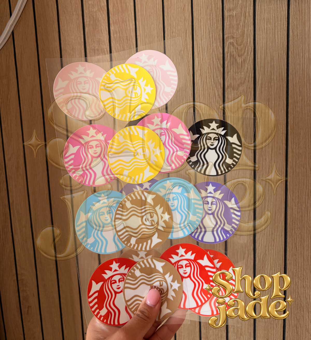 Starbs Logos UvDTF Cup Wraps