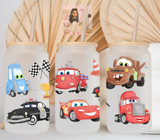Cars Friends UvDTF cup wraps