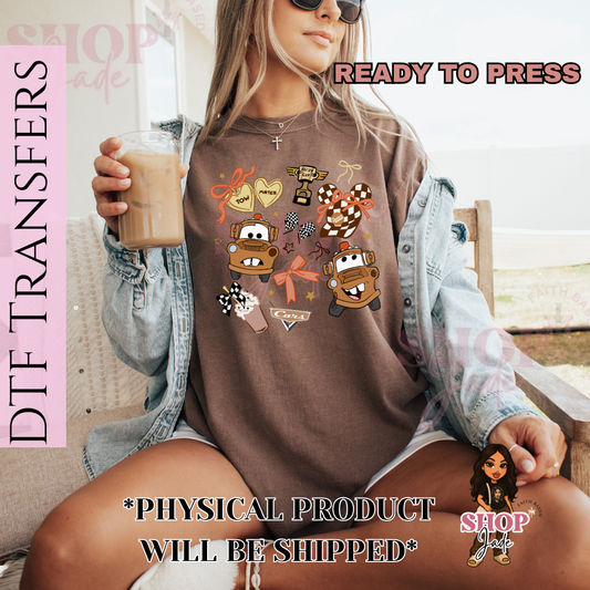 D79 Tow Mat Coquette DTF Transfers (Ready to Press)