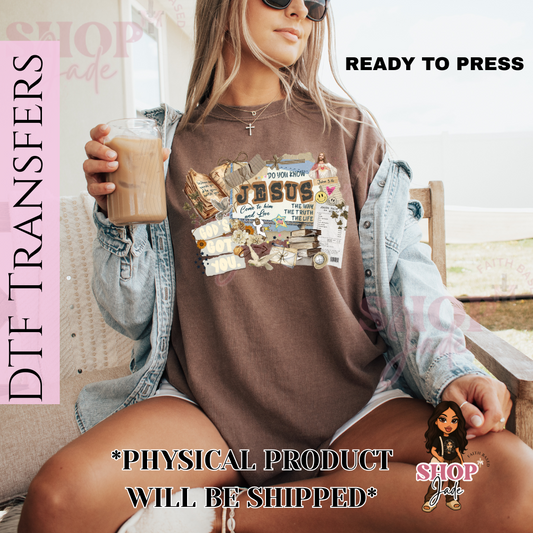 Gods got you DTF Transfer (Ready to Press)